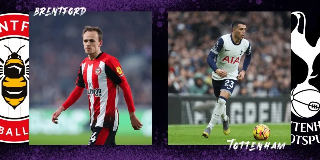 Brentford đấu với Tottenham qua các mùa giải