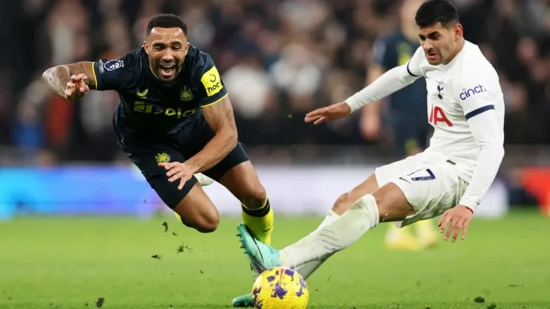 Đội hình Newcastle gặp Tottenham 02