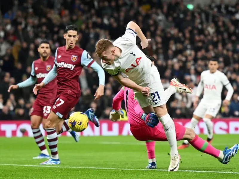 Phân tích số liệu thống kê về Tottenham gặp West Ham